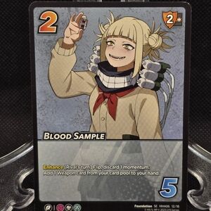 UniVersus: My Hero Academia CCG Blood Sample #12/18